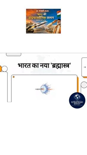 India: ​DRDO’s Republic Day Gift! Hypersonic Anti-Ship Missile Ready! Range:1500 Km! Speed: Mach 10!