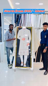 Udaykanth Guptha on Instagram: "Contact:8074086308,9618355071 30 years old shop New branch Mahek/ nirmal suiting house at tolichowki Formal wear plain checks print self design all combinations for pants Sherwani suit jodhpuri pelli kodku set dhoti jooti pagdi all available stitching in 24hrs Raymonds siyaram arvind j hampstead Linen club linen print checks plain White linen 60-200 lee readymade All under one roof Phone number 8074086308 9618355071"