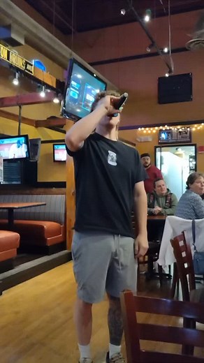 For a special surprise today my brother Hadley came to sing karaoke with me 🎤🎤 love my brother🙏❤️ | Bobby Davis