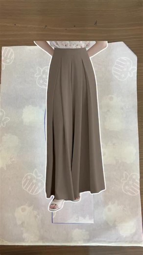 30K views · 442 reactions | Differentiating and Applying Patterns for Wide-Leg Pants (Culottes/Palazzo) and Joggers.#sewing #fasion | PapaHany | Facebook