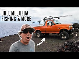 EPIC Camping, SPEARFISHING & Ulua Fishing HAWAII