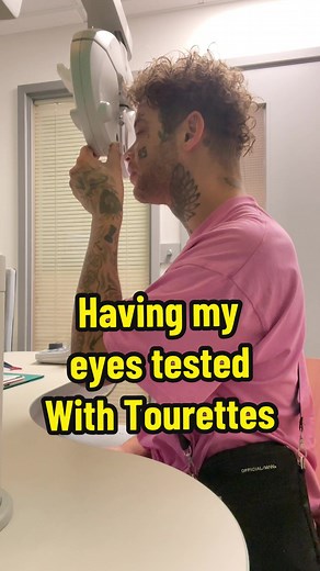 Eye Test with Tourettes at the Opticians