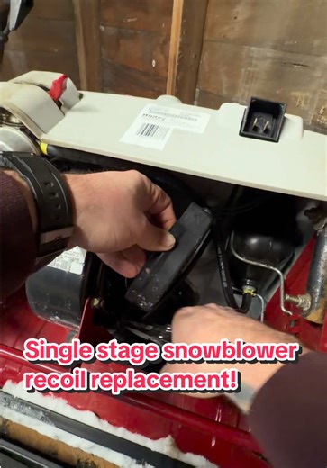 Single Stage Snowblower Recoil Replacement Guide