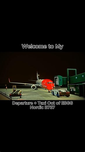 Departure on VATSIM ✈️ | ESGG