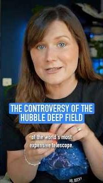 The controversy of the Hubble Deep Field image #shorts