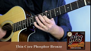 GHS Strings Acoustic Guitar Strings, None, Bronze (TCB-M)