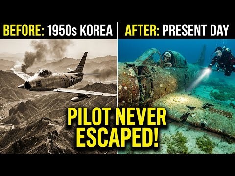 Lost Korean War Jet Discovered Under the Sea After 70 Years | Ghost of the Korean War | Rare Footage