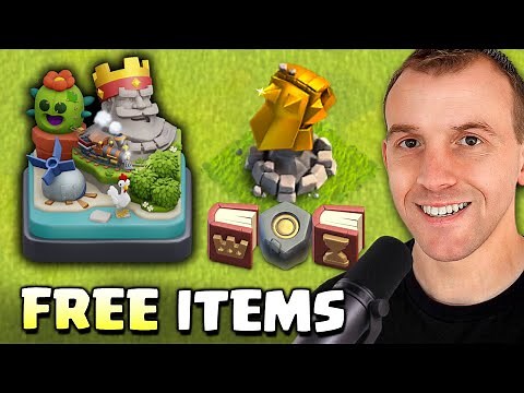 Free Items with New Supercell ID Rewards!
