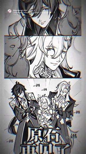 zhongli x lumine x neuvillette #zhonglumi #neuvilumi