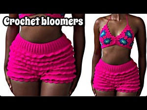 Crochet bloomers tutorial