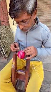 Cricket Ball Kaise Banta Hai 🏏 | Original Leather Ball Factory Process