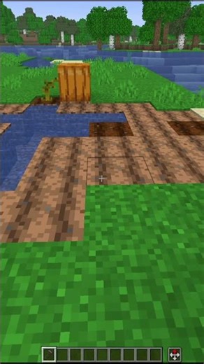 How to Plant Crops in #minecraftsurvival #minecraft