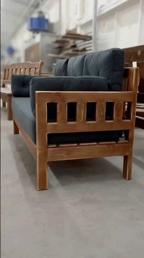 A ready-made solution for a terrace, bathhouse, gazebo, or lounge area—the "Russian Loft" sofa set