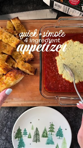 Easy Christmas Appetizer: Four-Ingredient Bread