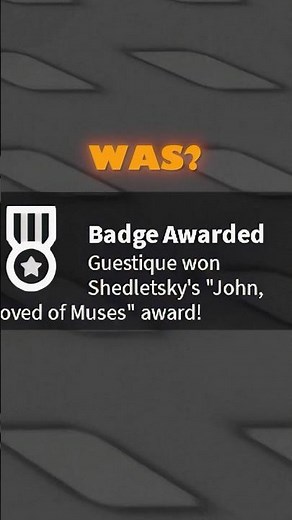 The OLDEST Roblox Badge 🤯🥇