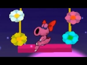 Paper Mario Sticker Star - Walkthrough Part 22 - World 4-1 Snow Rise