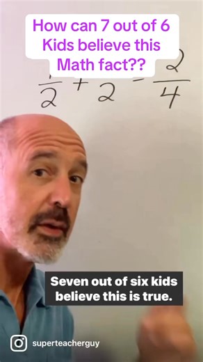 7.6K views · 49 reactions | Please help your own kids understand fractions! It’s a group effort!! #maths | Superteacherguy | Facebook