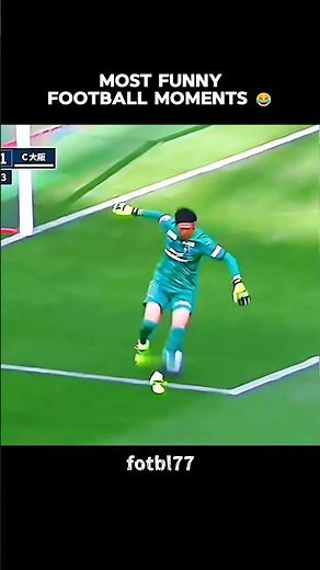 When football goes hilariously wrong 🤣 #shorts #football #fails