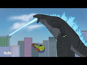 Spiderman and Hulk vs Godzilla:Mavel Superheroes vs Godzilla,Shin Godzilla animation.