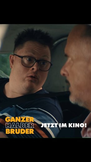Ganzer Halber Bruder on Instagram: "Cabrio-Dach zu oder auf? ☔ Bei Sunny (Nicolas Randel) gibt’s nur eine Antwort 😎 GANZER HALBER BRUDER jetzt im Kino! Link zum Kinofinder findet ihr oben im Profil. #GanzerHalberBruder #JetztimKino #Filmclip"