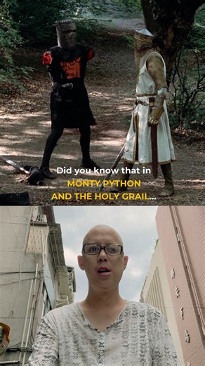 23K views · 330 reactions | Did you know that in MONTY PYTHON AND THE HOLY GRAIL... The Black Knight's sigil is a wild boar -- a creature known to ignore fatal wounds to keep fighting. | Allen Tsai | Facebook
