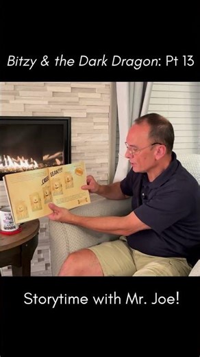 Part 13: Bitzy and the Dark Dragon Reading - Storytime with Mr. Joe!