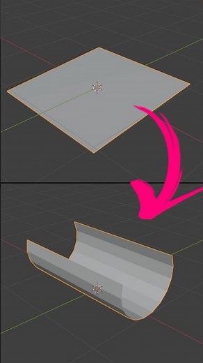 How to bend a face in Blender #blender #3d #blendertutorial
