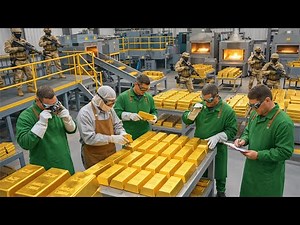 Inside a Gold Recycling Plant: How Old Jewelry Becomes 24K Bars (Full Process)