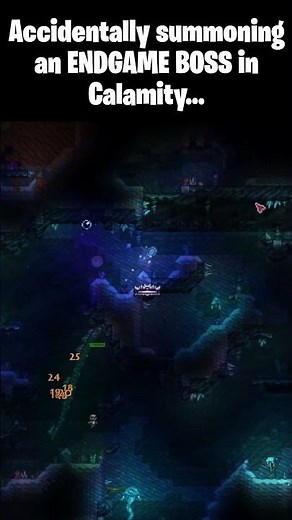 Accidentally Summoning an ENDGAME BOSS in Calamity...