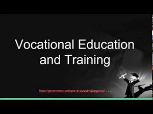 Vocational Training Courses and Classes