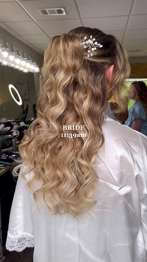 Bridesmaids & Bride Hairstyles Inspiration | Wedding Hair & Makeup