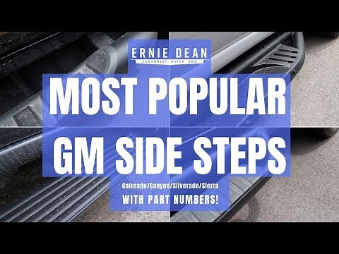 A Look at the Most Popular GM Side Steps on 2019-2020 Trucks