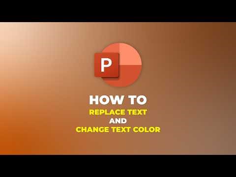 How to Edit Text & Change Colors | SlideCraft Template Tutorial