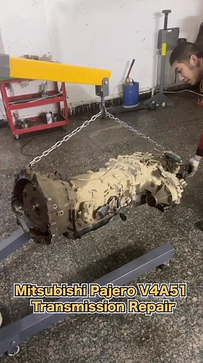 1M views · 6.8K reactions | Mitsubishi Pajero V4A51 Transmission Repair #mechanic #mechanicsteve #transmission #gearbox #automechanic #cars #truckscars #Mitsubishi | Mechanic Steve | Facebook