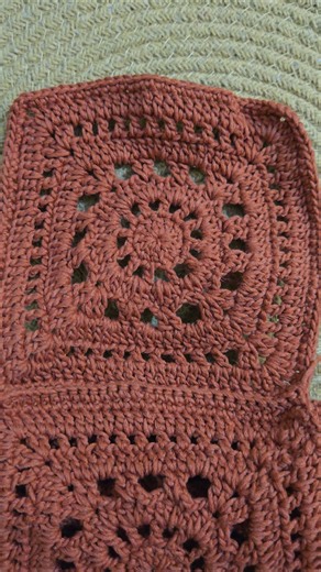vintage Granny square Design #crochet #crochetshorts #grannysquare #tutorial