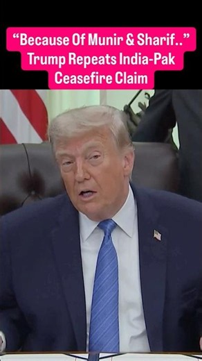 Trump Averted Pakistan’s Attack Against India? | Trump’s Bizarre Claim As Iran War Escalates #trump