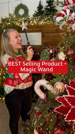 Introducing our very own Fern Christmas Magic Wand!✨ Predicted to be our BEST SELLING product for Christmas 2025, we’re SO excited for people all over the country to become as OBSESSED as we already are on being able to turn on your Christmas lights with the simple swish of the magic wand 🤩 Shop NOW in your local British Garden Centre or online by clicking the link in our bio!🎄❤️ #britishgardencentres #LightUpChristmas | British Garden Centres