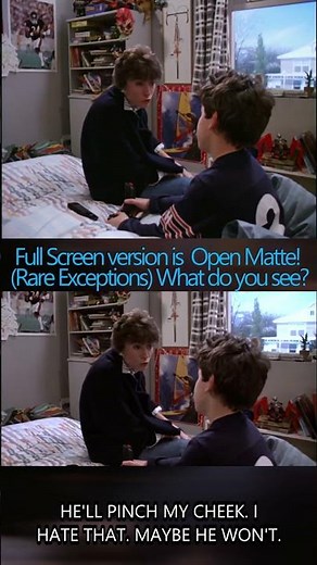 The Princess Bride 1987 -- Full Screen vs Wide Screen -- Grandpa is Here