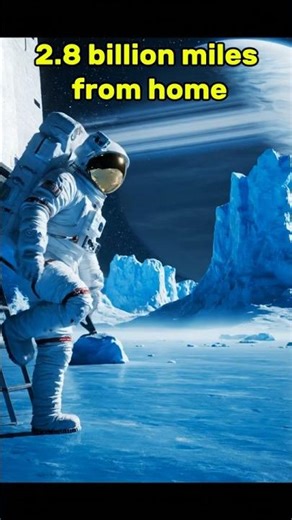 Astronaut on Neptune #shorts #animation #planets