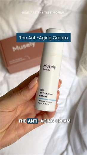 Real patients. Real results. Look years younger with The Anti-Aging Cream! ✨ Powered by tretinoin, 20x stronger than over-the-counter retinol, this dermatologist-formulated treatment fights the visible signs of aging. Join over 1 million patients achieving incredible results with prescription treatments at Musely.com! | Musely