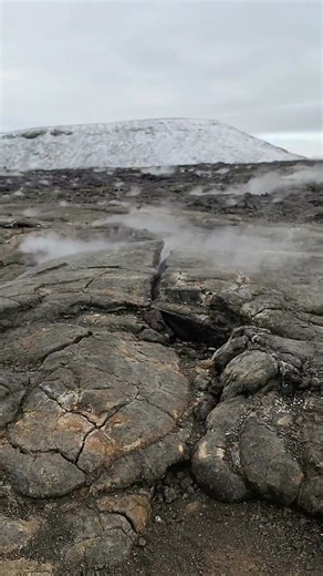 2.6K views · 24 reactions | Walking and cooking hot dogs on the Fagradalsfjall Volcano lava fields that erupted in 2022 on the Reykjanes peninsula ❤️ | Peak Hiker | Facebook