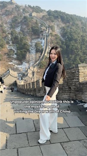 Did you know this is how you to down at the Great Walls of China?