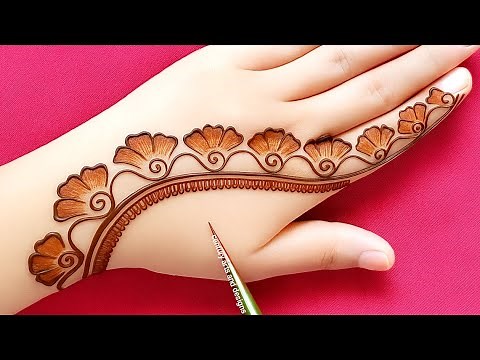 Latest Stylish Back Hand Mehndi Design | Easy Simple Mehndi Design | Mehndi Design | Mehndi 2025