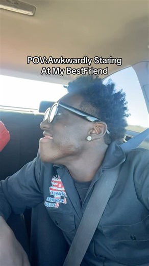 Awkwardly staring at my best friend prank #shorts