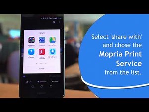 How to share-to-print on Android