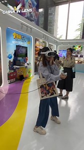 3.4M views · 4K reactions | Before: Playing VR game is silly Later: Come on! Another round! #ChinaInLens #20thICIF | China in Lens | Facebook