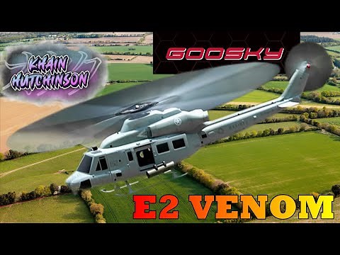 RC HELICOPTER: GOOSKY E2 VENOM (Unboxing, Technical Review and Flights)