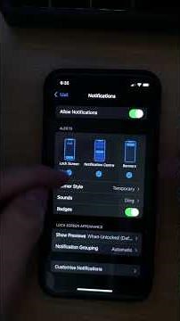 iCloud mail notifications not working, lets fix them so they appear on the lock screen