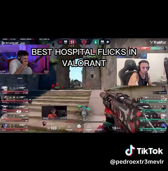 Top Hospital Flicks in VALORANT Gameplay