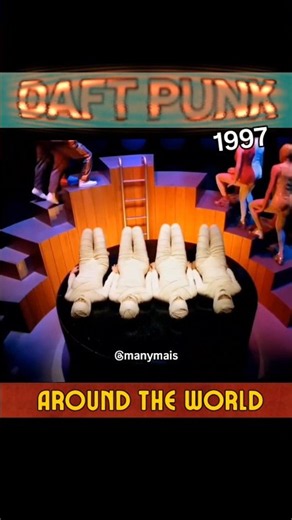 DAFT PUNK- "Around the World" ( Homework Album- 1997)